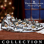 Thomas Kinkade Tiny Tidings Christmas Village Collection
